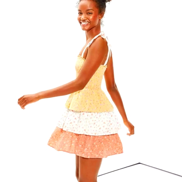 AMERICAN EAGLE SMOCKED DRESS